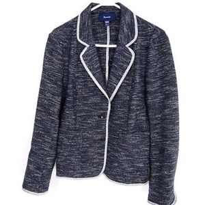 Faconnable Blazer 10 dark gray and whiteTweed Career